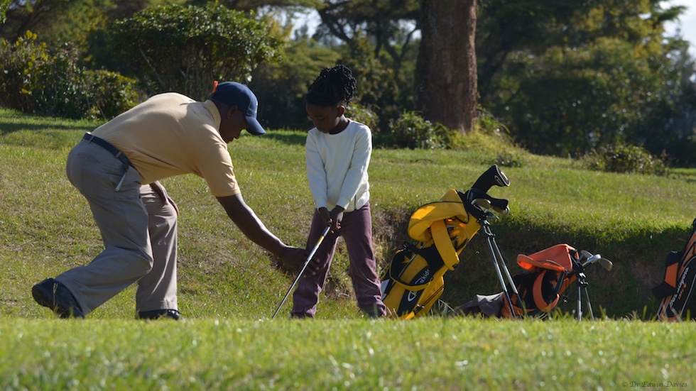 Golf tuition with The Troutbeck School